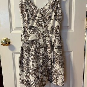 Vince Camuto Elegant Floral Print Dress